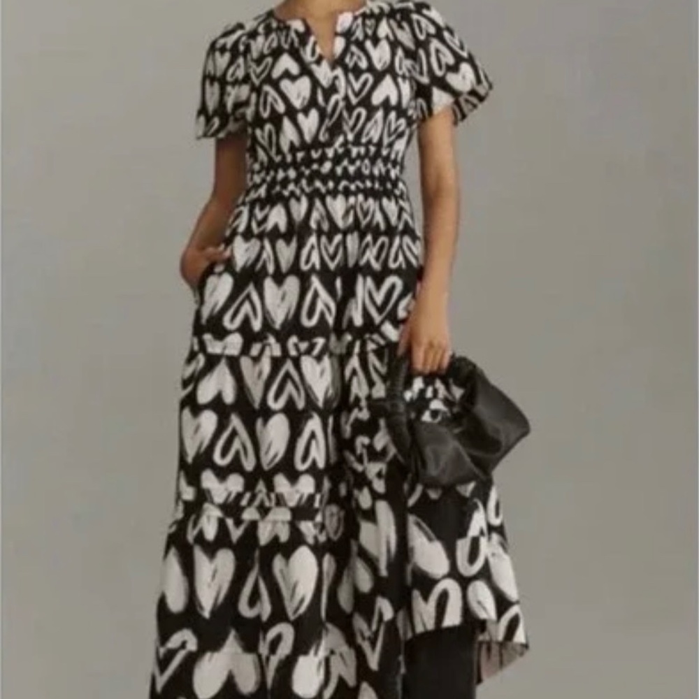 NWT Anthropologie The Somerset Maxi Dress size XS - Picture 6 of 6